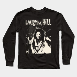 Lauryn Hill Fugees The Famous Vintage Retro Rock Rap Hiphop Long Sleeve T-Shirt